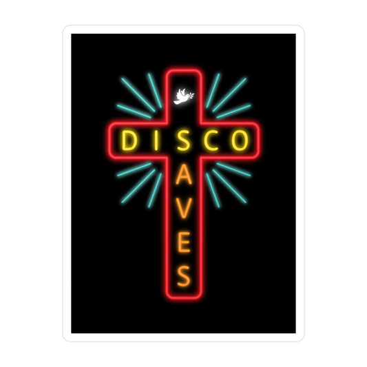 Disco Saves kiss-cut vinyl decals