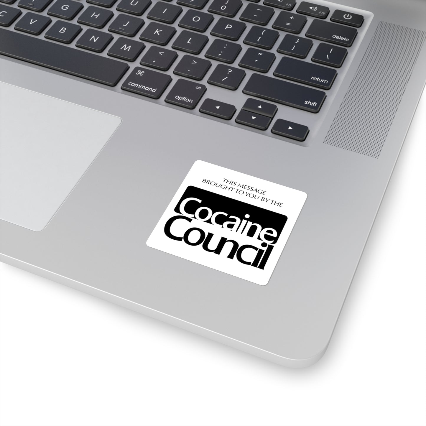 Cocaine Council square stickers